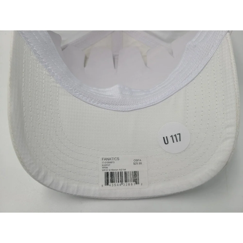 Women Wells Fargo Championship Ahead Adjustable Golf Hat Cap Ladies Fit‎ White